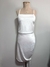 Vestido Branco Drapeado