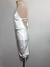 Vestido Branco Drapeado na internet