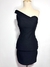 Vestido Curto Preto Um Ombro Só