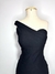 Vestido Curto Preto Um Ombro Só - Nosso Cabide