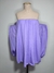Vestido Lilás Manga Longa - Nosso Cabide