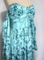 Imagem do Vestido Longo Estampado Azul Tiffany Ladydress