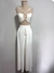 Conjunto Top e Calça Pantalona Branco