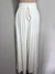 Conjunto Top e Calça Pantalona Branco - Nosso Cabide