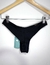 Calcinha Biquini Asa Delta Preto Canelado - comprar online