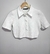 Cropped Branco Zara