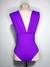 Body Maiô Roxo Decote V - comprar online
