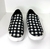 Slip On Carmen Steffens Preto e Branco Quadriculado na internet