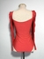 Body Laranja Manga Longa - comprar online