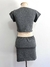 Vestido Cinza Tubinho - comprar online
