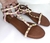 Rasteirinha Nude Sparkle - comprar online