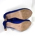 Sandália Meia Pata Azul Suede - loja online