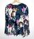 Blusa Manga Longa Estampa Floral na internet