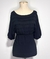 Blusa Preta Drapeada - comprar online