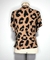 Blusa Gola Alta Marrom Animal Print na internet