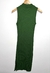 Vestido Midi Verde Canelado na internet