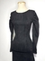 Vestido Suede Preto Manga Longa - Nosso Cabide