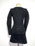 Vestido Suede Preto Manga Longa na internet