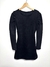 Vestido Suede Preto Manga Longa - loja online