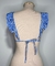 Top Cortininha Azul Babados na internet