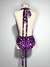 Maiô/Body Roxo Animal Print na internet