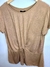 Blusa Marrom Acostamento NOVA - Nosso Cabide