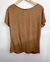 Blusa Marrom Acostamento NOVA na internet