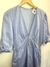 Vestido Botões Azul Claro Polo Wear NOVO - Nosso Cabide