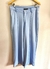 Calça Wide Malha Azul - comprar online