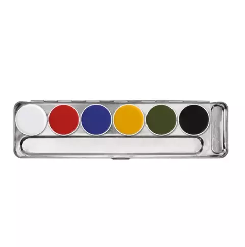 PALETA SUPRACOLOR 6 CORES - KRYOLAN