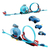 Pista Lanzadora de Autos Shark Track Attack Tiburón - comprar online