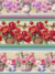 Barrados Digitais - Flores no Vaso - Tricoline 100% algodão - 55x1,50 com 10 Faixas na internet