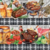 Imagem do Barrados Digitais -Churrasco 2 - Tricoline 100% algodão - 55x1,50 com 10 Faixas