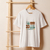 Camiseta orgánica con cuello acanalado unisex - comprar en línea