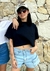 Remera oversize corta LISA - cut.arg