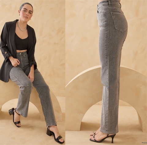 PANTALON MEZCLILLA DE PIEDRAS