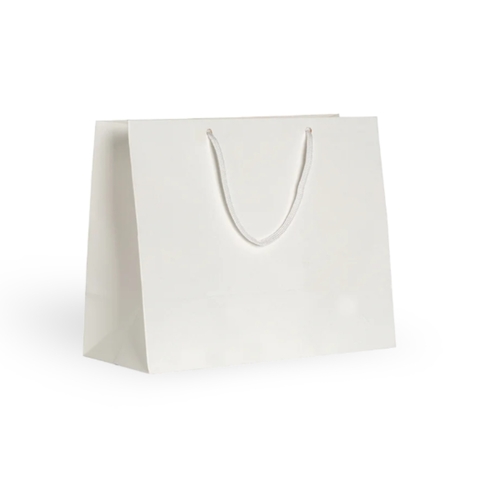 Sacola de papel S06 Branca 44X33X14cm c/10