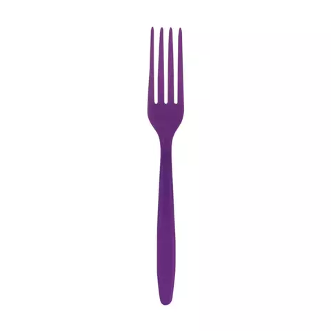 Garfo Refeição Roxo c/20