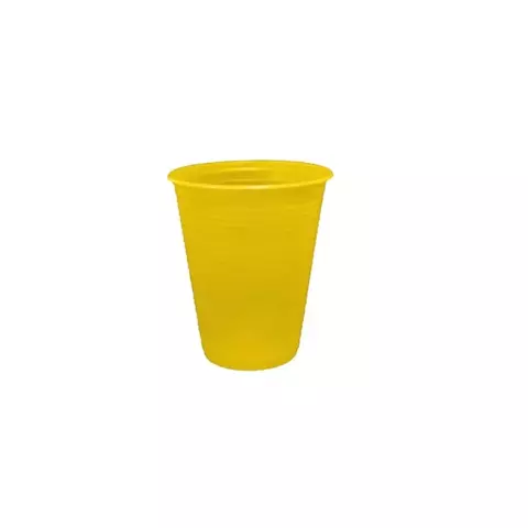 Copo 200ml amarelo c/50