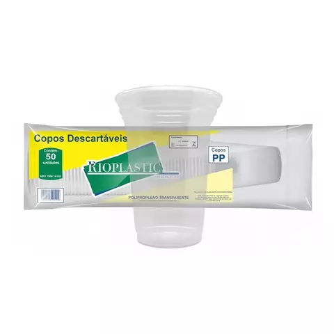 Copo Cppm 250ml Post Mix c/50 Rio Plastic