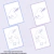 Bloco de Notas Memopad A5 NEW JEANS "Bunny" (14x21cm)