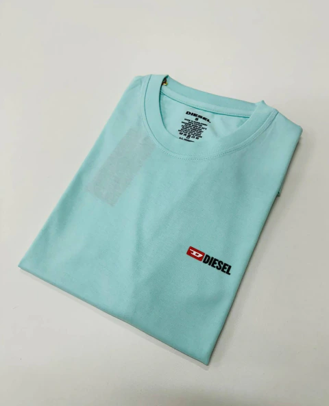 Camiseta DSL Azul Bebê Ref25 Importada