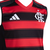REGATA MENGÃO I 25/26 - TORCEDOR MASCULINA - LISTRADA PRETA E VERMELHA - CAMISAS DE FUTEBOL E BASQUETE | BATEBOLA IMPORTS