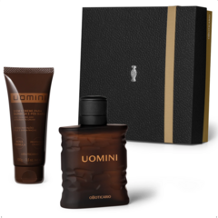 Kit Presente Dia dos Pais Uomini (Perfume + Creme para Barbear e Pós-Barba)