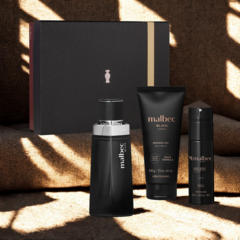 Kit Presente Dia dos Pais Malbec Black (Perfume + Body Spray + Shower Gel) - comprar online