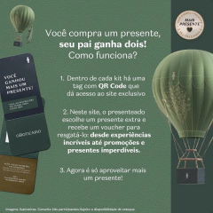 Kit Presente Dia dos Pais Quasar Vision (Perfume + Body Spray) - Roma Virtus - Perfumaria