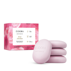 Sabonete Vegetal em Barra Instance Rosa Absoluta- 4 unidades
