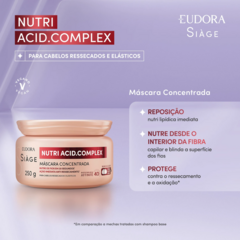 Máscara Capilar Concentrada Siàge Nutri Acid.Complex 250g - comprar online