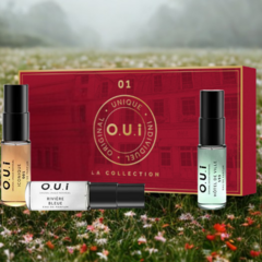 Oui La Collection Masculino Kit Com 3 Eau De Parfum Spray 5ml De Bolso / Iconique 001 - Riviere Bleue - Hotel De Ville - comprar online