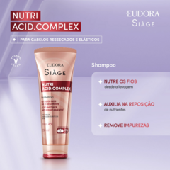 KIT Siàge Nutri Acid Complex Eudora Completo (4 itens) - Roma Virtus - Perfumaria
